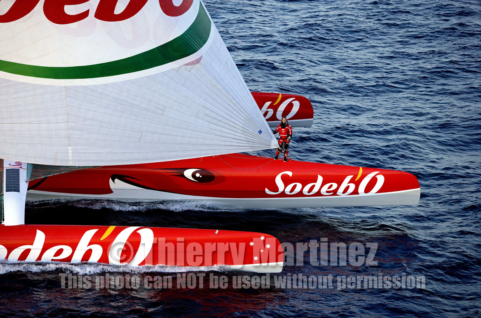 Thomas Coville- Maxi Trimaran SODEB'O - NOV 2007