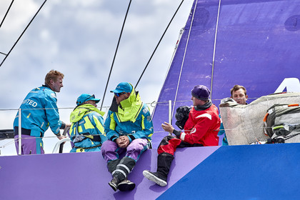 team AkzoNobel  in Volvo Ocean Race 2017-18.