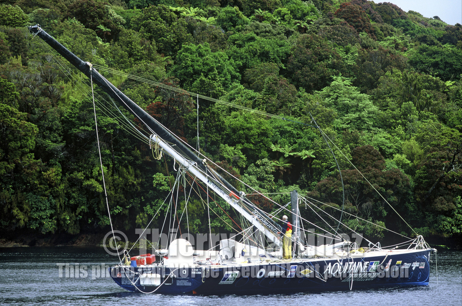 Yves Parlier (FRA) Vendée Globe 2000-01