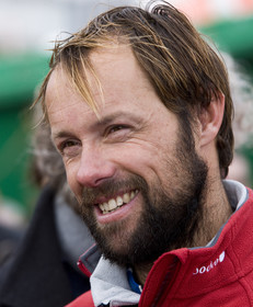 Thomas Coville (FRA) Solo Sailing Round the World Record attempt, Finish .