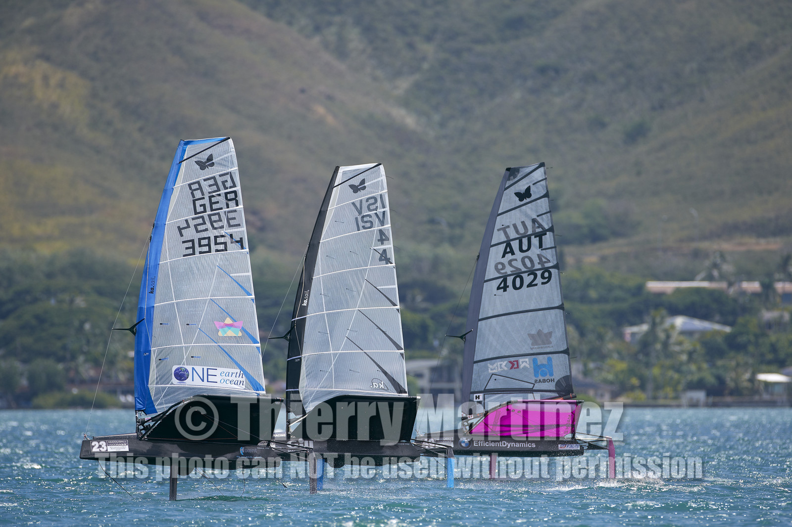 2013 US National International Moth - Kaneohe Bay - Hawaii -USA . 10-11 October 2013