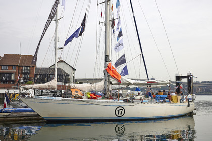 23_17393   © Thierry Martinez. SOUTHAMPTON,  - UK 8 septembre 2023.OCEAN GLOBE RACE 2023.Start Leg 1 Sunday 10th Sept 2023: Southampton ( UK)   Cape Town ( South Africa) - 6650NM.