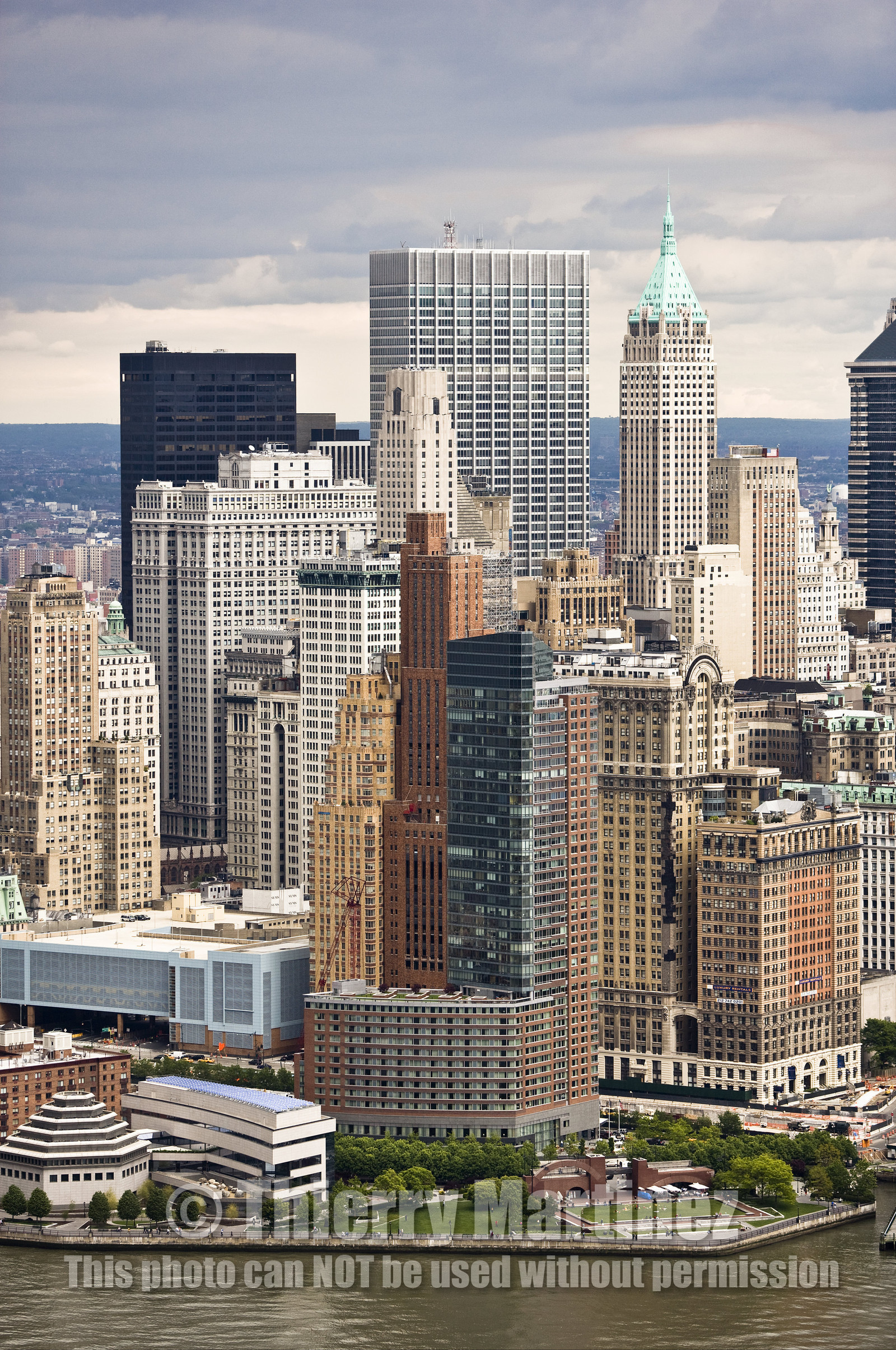 AERIAL VIEW OF NEW YORK CITY (NEW YORK-USA)