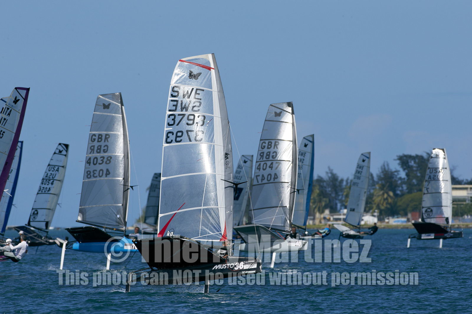 2013 US National International Moth - Kaneohe Bay - Hawaii -USA . 10-11 October 2013