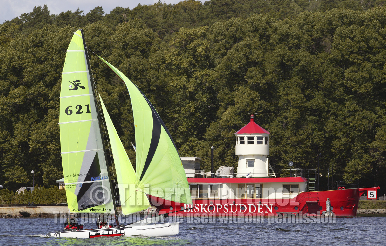 03_3274D © Th.Martinez,STOCKHOLM SWEDEN, 11 07 03-Archipelago Raid (2003). last leg..MAC FREEZE  Anders Tengbom (SWE) & Fred Wikstrôm (SWE)