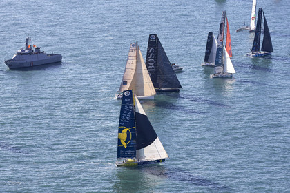 Départ Transat Jacques Vabre 2015.