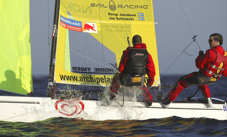 03_3118D   © Th.Martinez,STOCKHOLM SWEDEN, 9 07 03-Archipelago Raid (2003) Leg 3..GB Glace ,Bengt Jacobson (SWE) and Jan Schiratzki (SWE).