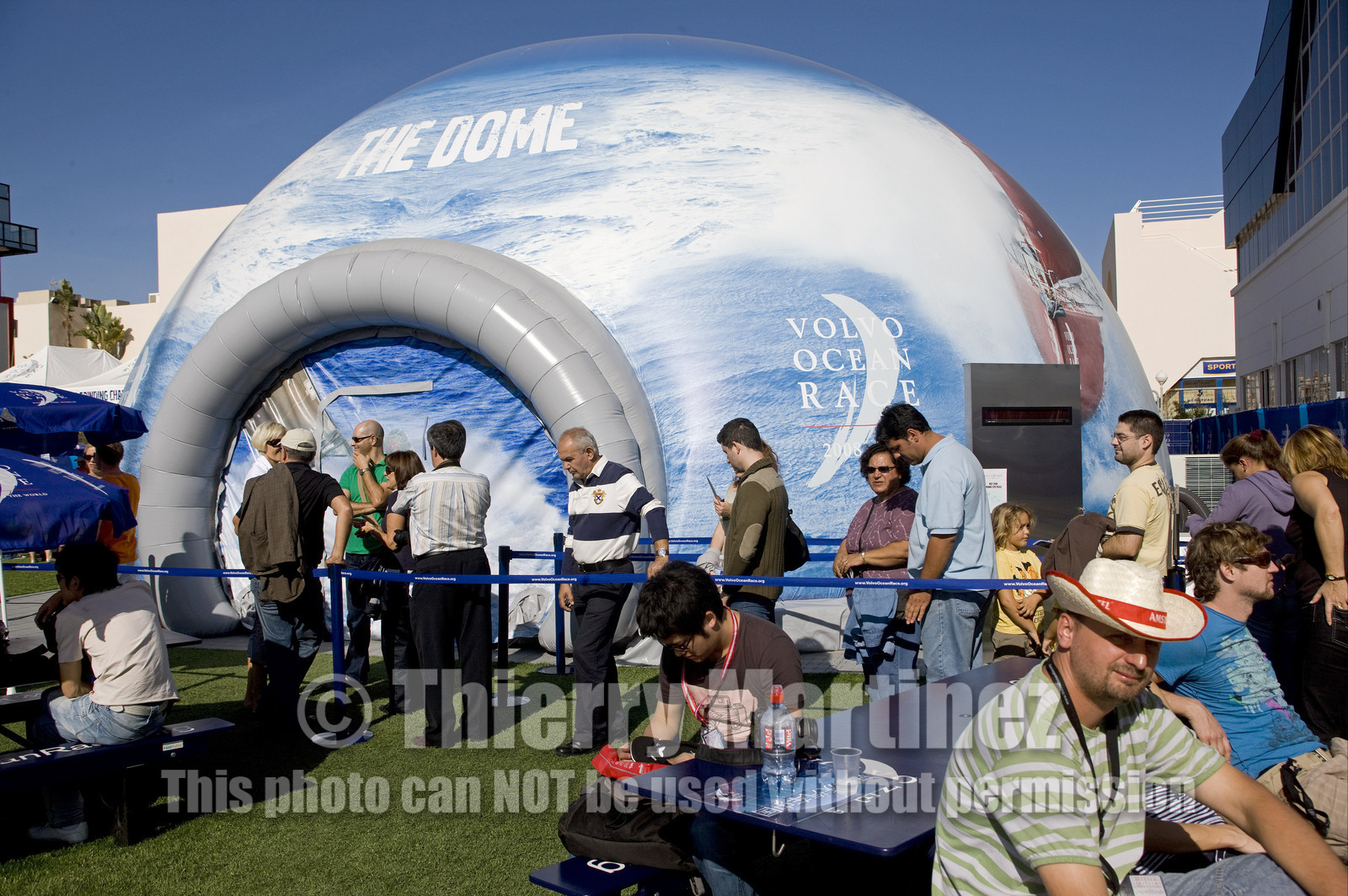 VOLVO OCEAN RACE - 2008 2009. IN-PORT RACE in Alicante-Spain.