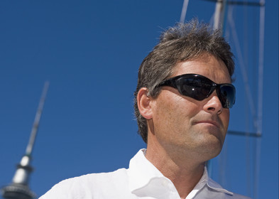 Portrait Russell Coutts (NZ) in Auckland.