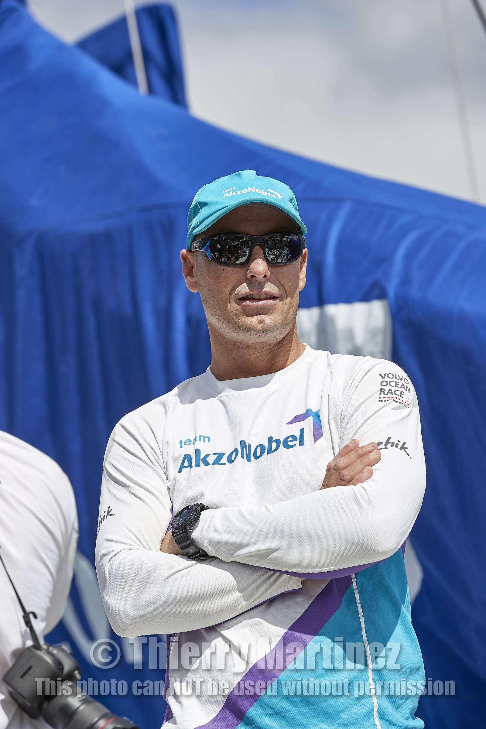 team AkzoNobel  in Volvo Ocean Race 2017-18.