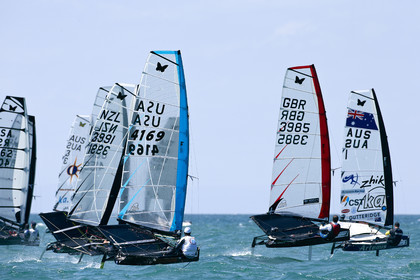 2015 McDougall + McConaghy Moth Worlds. Sorrento - VIC AUSTRALIA  . 6 16 January 2015. Organize by Sorrento Sailing Couta Boat Club.