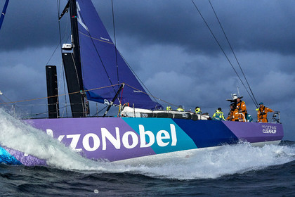 team AkzoNobel  in Volvo Ocean Race 2017-18.