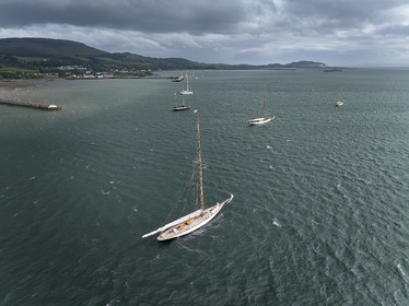 22_17006   © Thierry Martinez.FAIRLIE,SCOTLAND - UK 11th June 20222022 RICHARD MILLE FIFE REGATTA.Day 1. Race cancelled