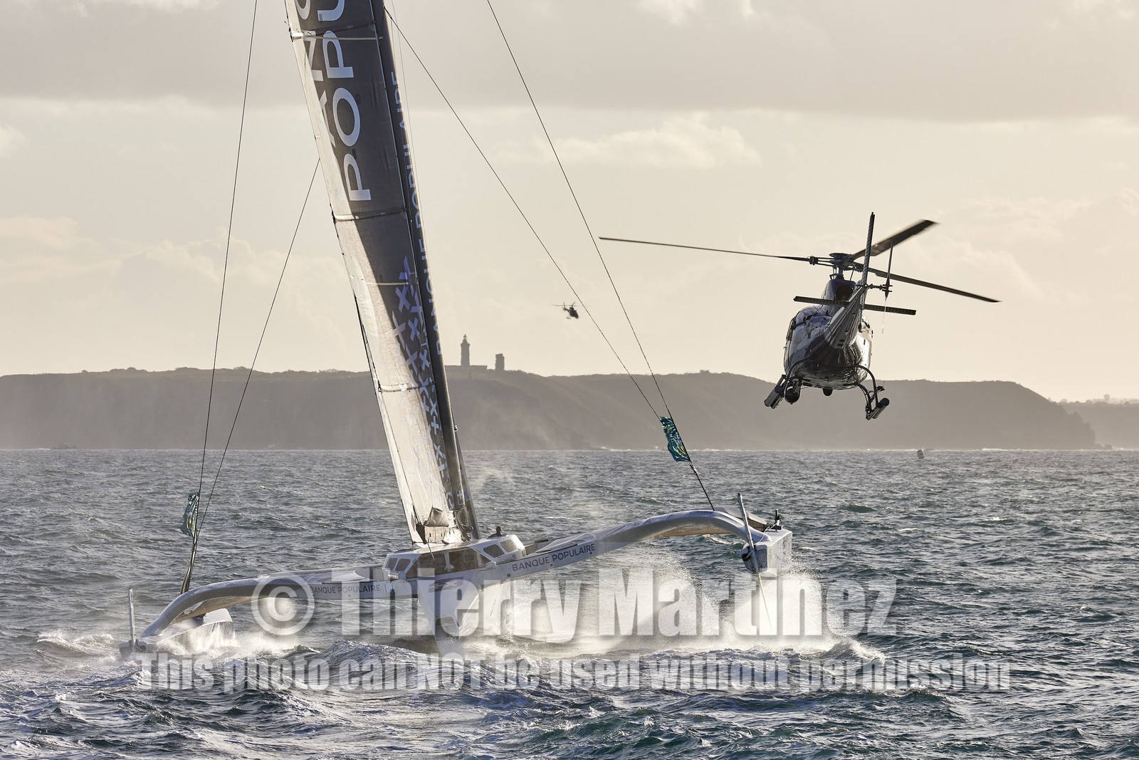 22_40008   © Thierry Martinez.DINARD, FRANCE. 9 Novembre  2022Départ de la 12éme ROUTE DU RHUM, transatlantique course à la voile en solitaire de St Malo(FRA)  à Pointe à Pitre (FRA-Guadeloupe) 3.543 milles nautiques.