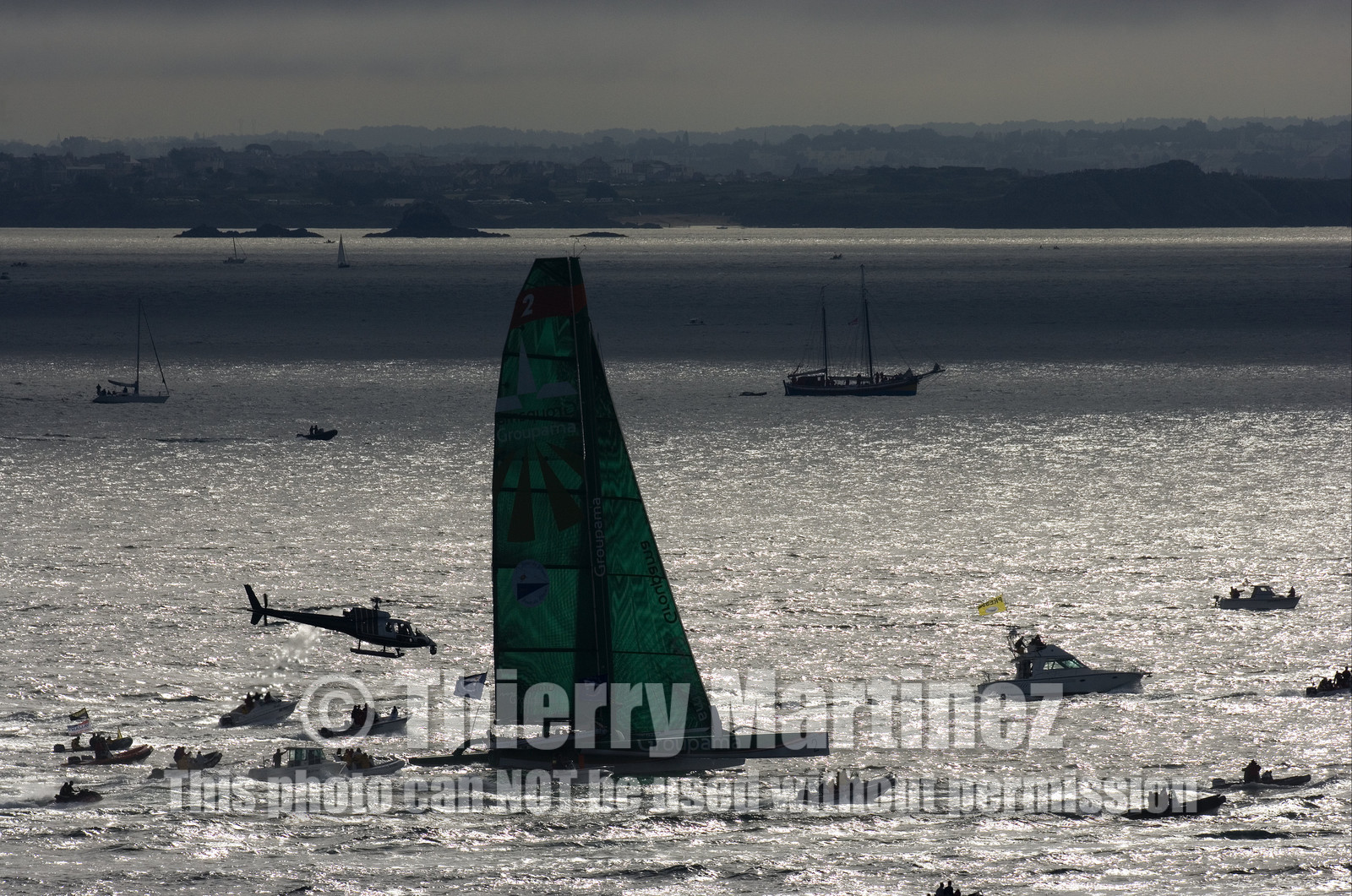 ROUTE DU RHUM Start in St Malo.Oct  2006