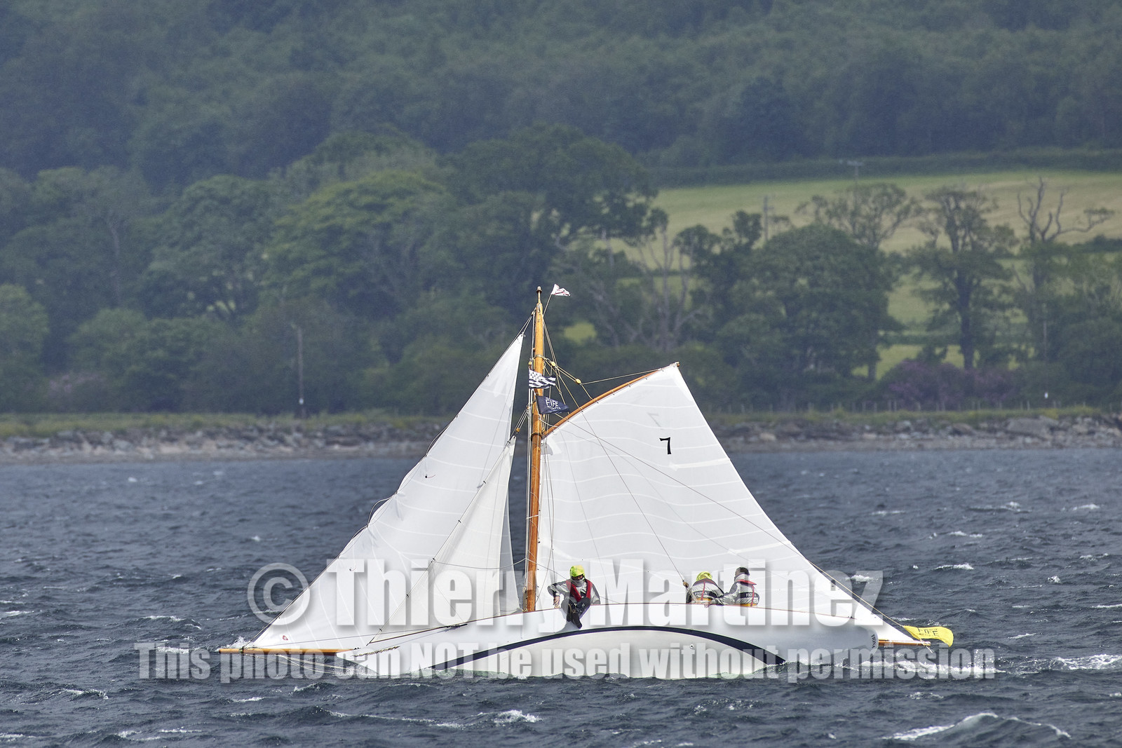 22_17006   © Thierry Martinez.FAIRLIE,SCOTLAND - UK 12th June 20222022 RICHARD MILLE FIFE REGATTA.Day 2 : LARGS to ROTHESAY