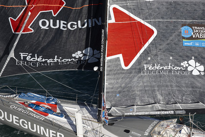 Départ Transat Jacques Vabre 2015.
