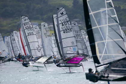 2013 US National International Moth - Kaneohe Bay - Hawaii -USA . 10-11 October 2013