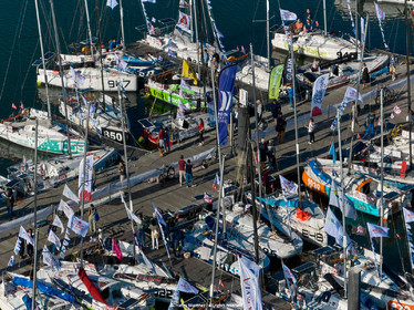 23_21114   © Thierry Martinez. LES SABLES D'OLONNE, 85 - FRANCE 22 septembre 2023.MINI TRANSAT 2023. Départ le 24 septembre.Les Sables d’Olonne (FRA)    Santa Cruz de la Palma ( Canaries)    St François ( Guadeloupe): 4050 NM.