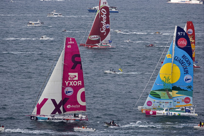 ROUTE DU RHUM Start in St Malo.Oct  2006