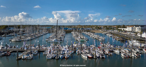 23_21098   © Thierry Martinez. LES SABLES D'OLONNE, 85 - FRANCE 22 septembre 2023.MINI TRANSAT 2023. Départ le 24 septembre.Les Sables d’Olonne (FRA)    Santa Cruz de la Palma ( Canaries)    St François ( Guadeloupe): 4050 NM.