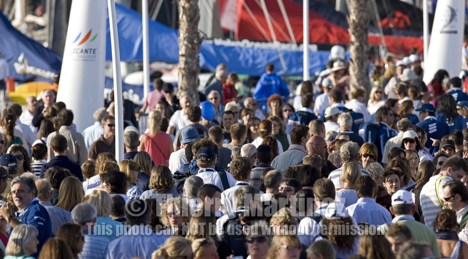 VOLVO OCEAN RACE - 2008 2009. IN-PORT RACE in Alicante-Spain.
