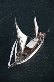 Semaine du Golfe 2015. Parade d'arrivée de la flotte.