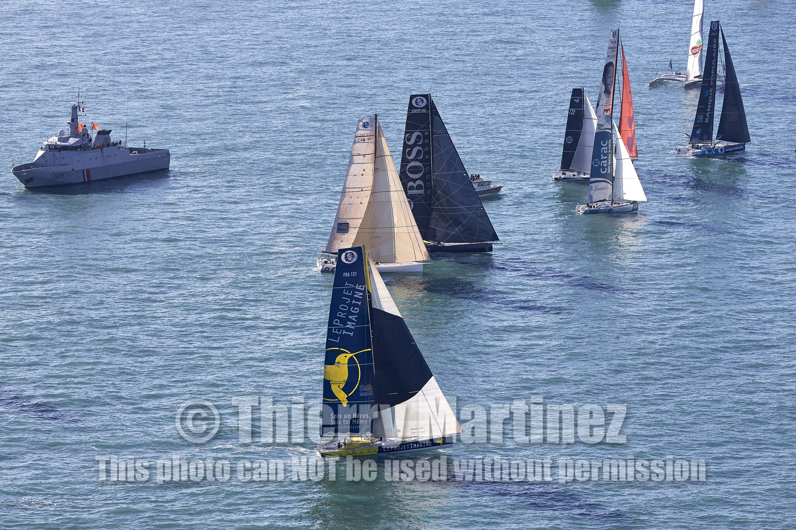 Départ Transat Jacques Vabre 2015.
