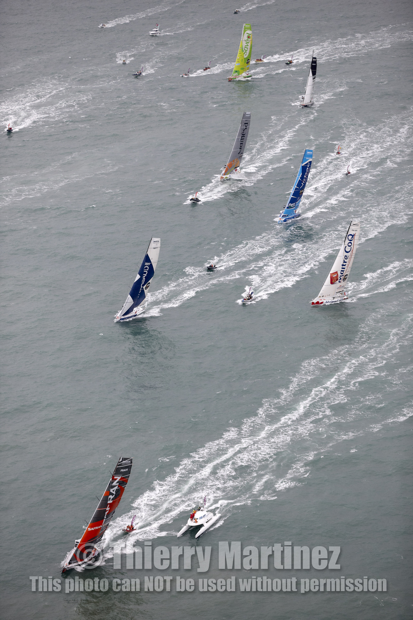 VENDEE GLOBE 2012 13 , Start 10 Nov 2012.