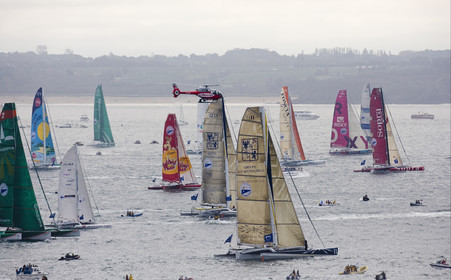 ROUTE DU RHUM Start in St Malo.Oct  2006
