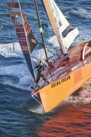22_40442   © Thierry Martinez.DINARD, FRANCE. 9 Novembre  2022Départ de la 12éme ROUTE DU RHUM, transatlantique course à la voile en solitaire de St Malo(FRA)  à Pointe à Pitre (FRA-Guadeloupe) 3.543 milles nautiques.