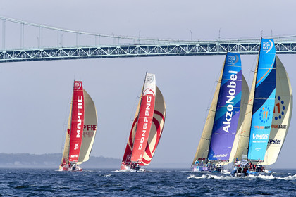 team AkzoNobel  in Volvo Ocean Race 2017-18.