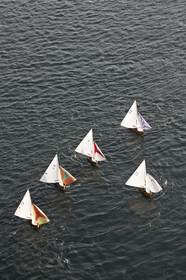 Semaine du Golfe 2015. Parade d'arrivée de la flotte.