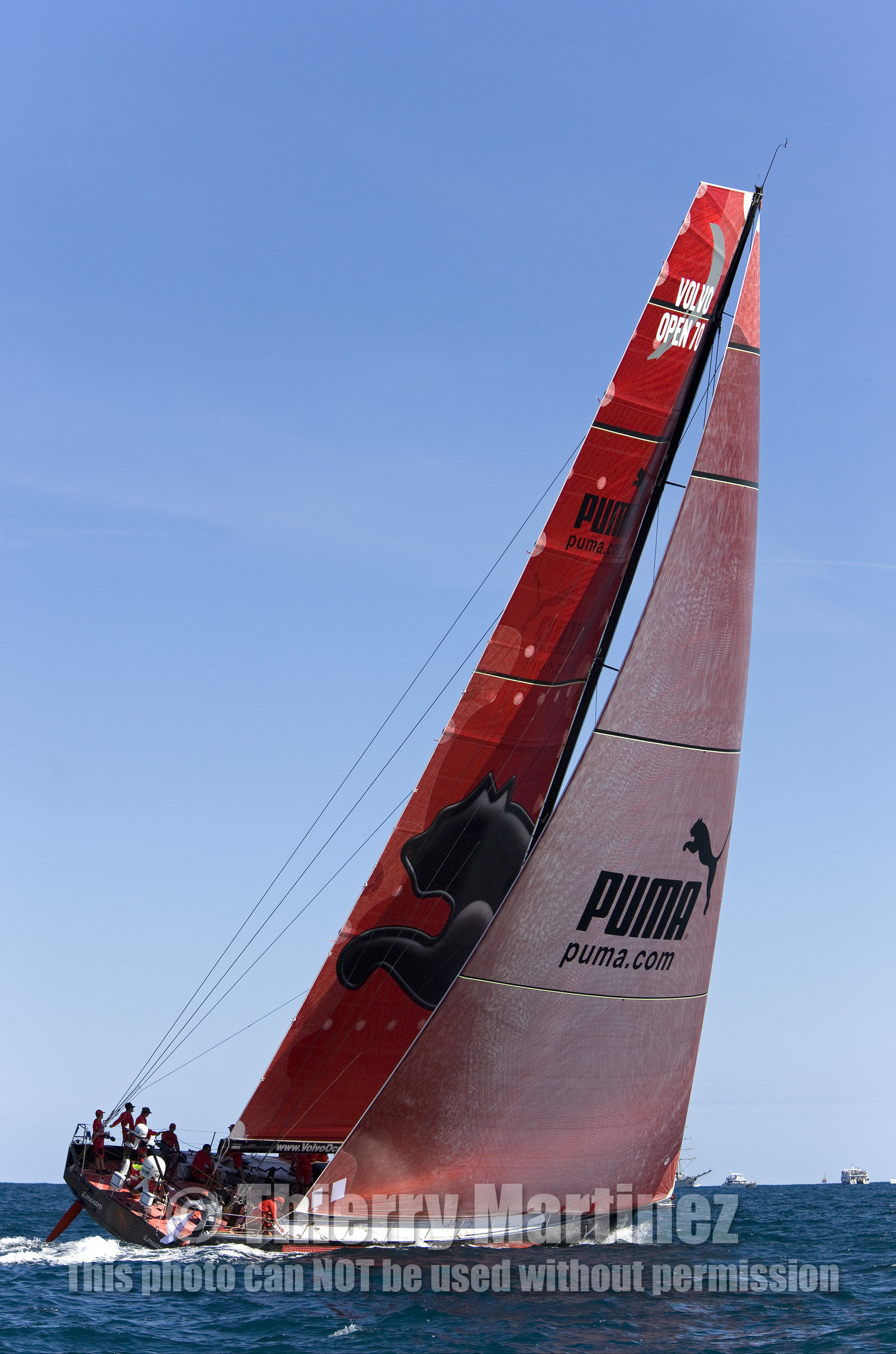 VOLVO OCEAN RACE - 2008 2009. IN-PORT RACE in Alicante-Spain.