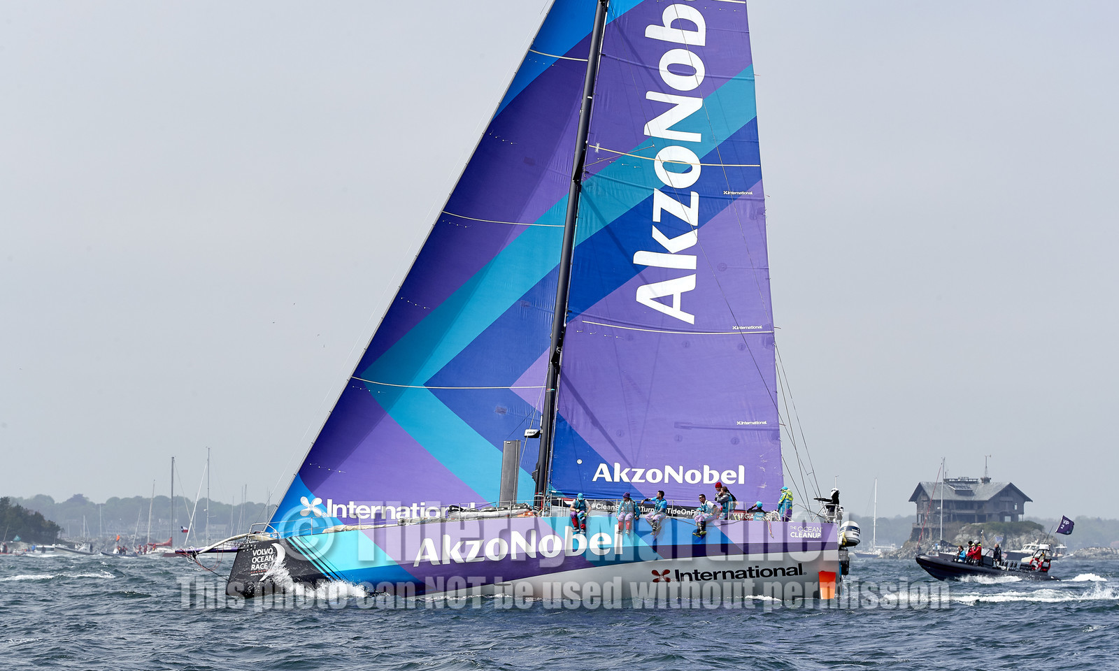 team AkzoNobel  in Volvo Ocean Race 2017-18.