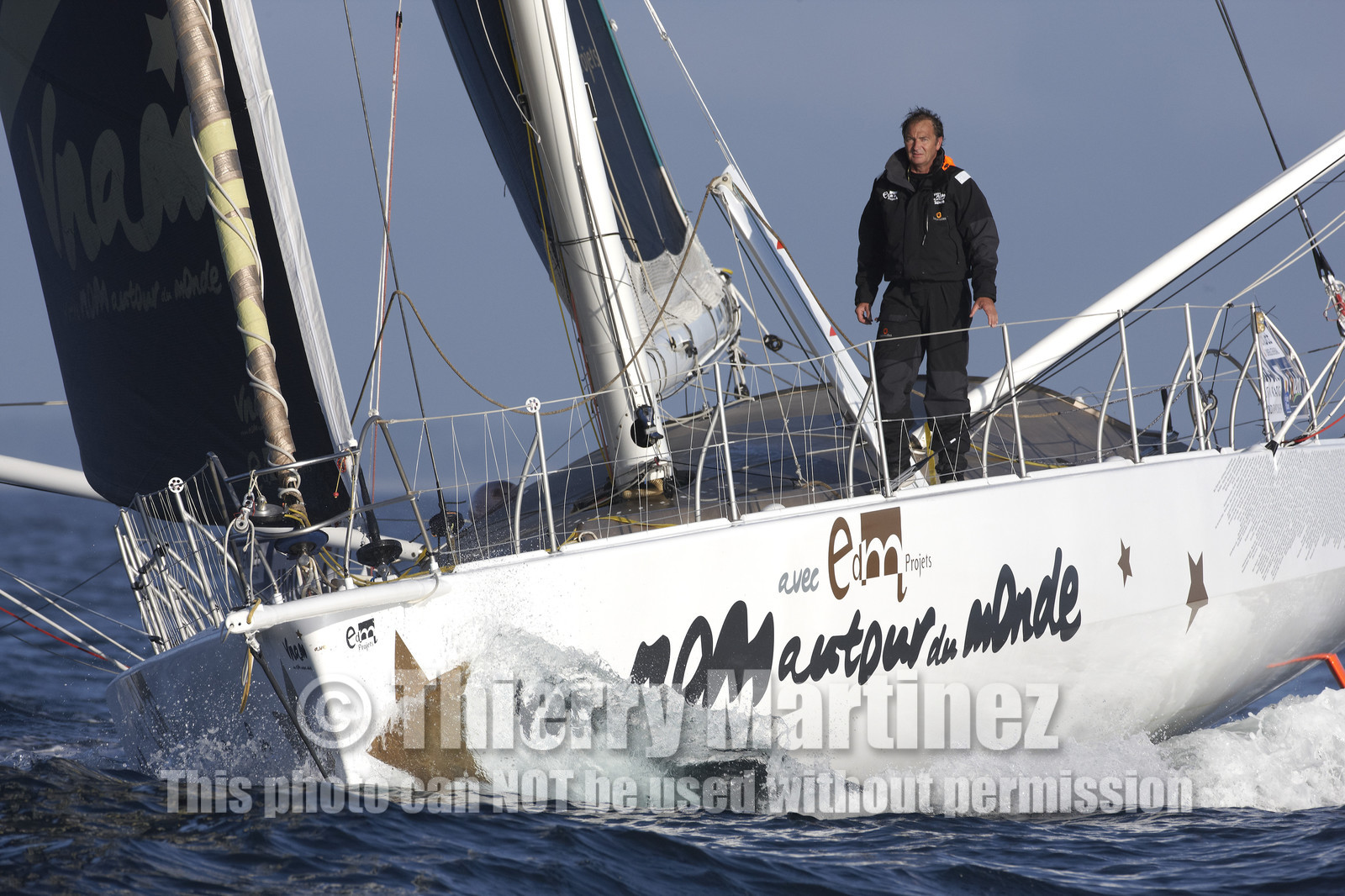 VOTRE NOM AUTOUR DU MONDE , skipper Bertrand de Broc (FRA)