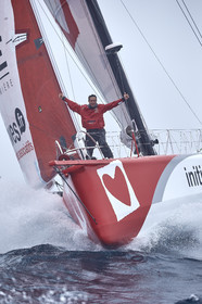 16_40377  ©Th.Martinez Sea&Co.  ILE DE GROIX - - FRANCE. 3 Août 2016. .Tanguy De Lamotte (FRA), a bord de l'IMOCA Initiatives-Coeur au large de l'Ile de Groix (FRA) en préparation du Vendée Globe 2016-17.