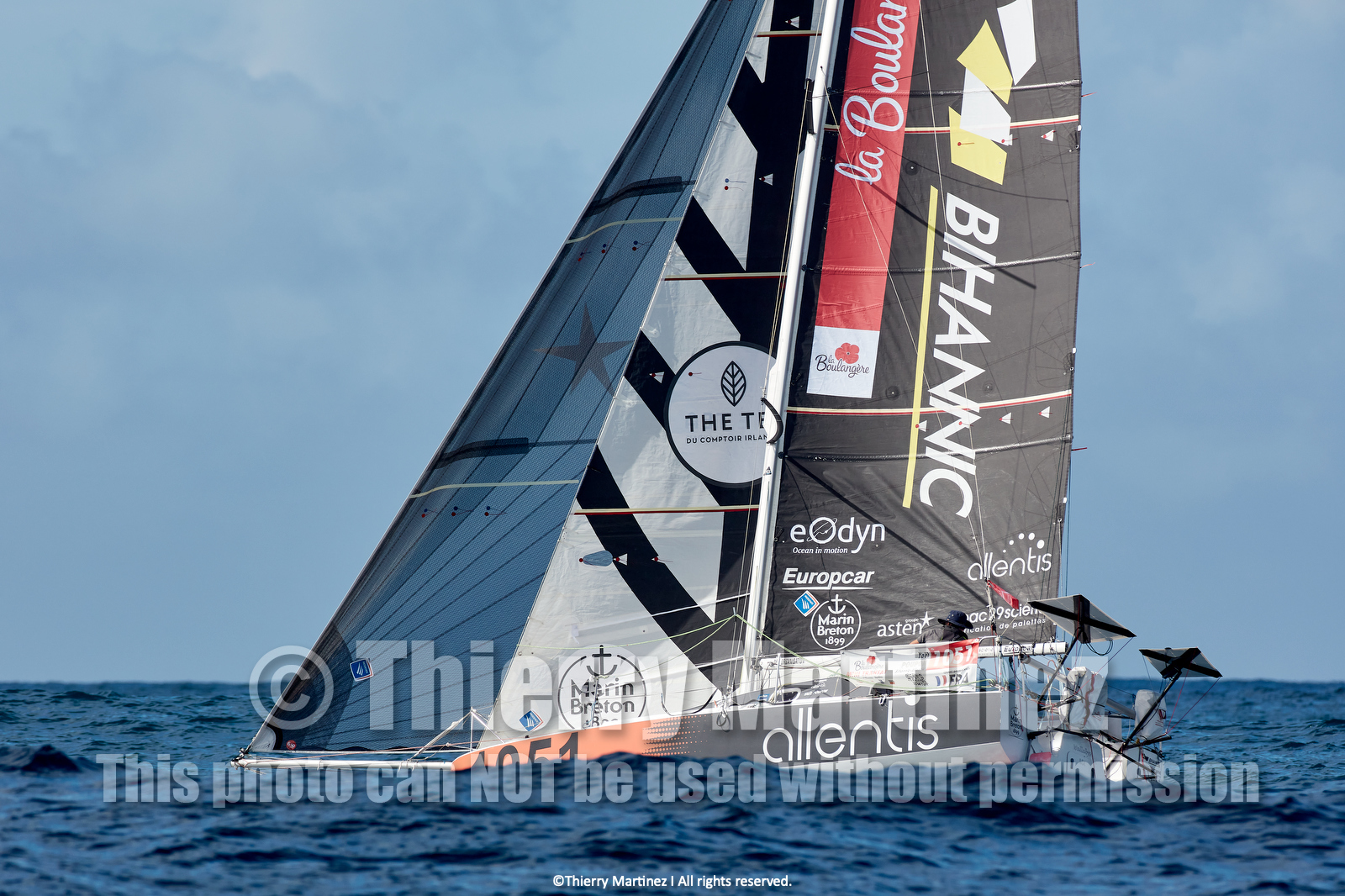 23_22824   © Thierry Martinez. LES SABLES D'OLONNE, 85 - FRANCE 25 septembre 2023.Départ MINI TRANSAT 2023. Départ du Dimanche 24 septembre retardé au Lundi 25 Sept .Les Sables d’Olonne (FRA)    Santa Cruz de la Palma ( Canaries)    St François ( Guadeloupe): 4050 NM.
