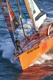 22_40444   © Thierry Martinez.DINARD, FRANCE. 9 Novembre  2022Départ de la 12éme ROUTE DU RHUM, transatlantique course à la voile en solitaire de St Malo(FRA)  à Pointe à Pitre (FRA-Guadeloupe) 3.543 milles nautiques.