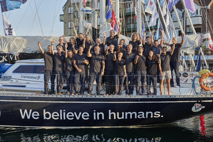 23_18725   © Thierry Martinez.SOUTHAMPTON,  - UK 9 septembre 2023.OCEAN GLOBE RACE 2023.Start Leg 1 Sunday 10th Sept 2023: Southampton ( UK)   Cape Town ( South Africa) - 6650NM.