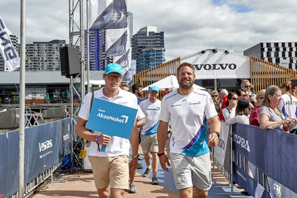 team AkzoNobel  in Volvo Ocean Race 2017-18.