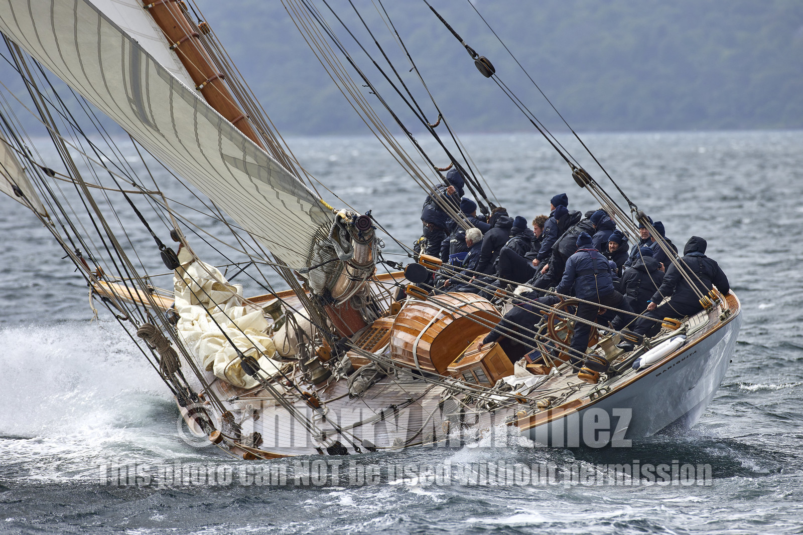 22_17006   © Thierry Martinez.FAIRLIE,SCOTLAND - UK 12th June 20222022 RICHARD MILLE FIFE REGATTA.Day 2 : LARGS to ROTHESAY