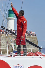 Arrival of NEW YORK-VENDEE (Les Sables d’Olonne) presented by Currency House & SpaceCode.