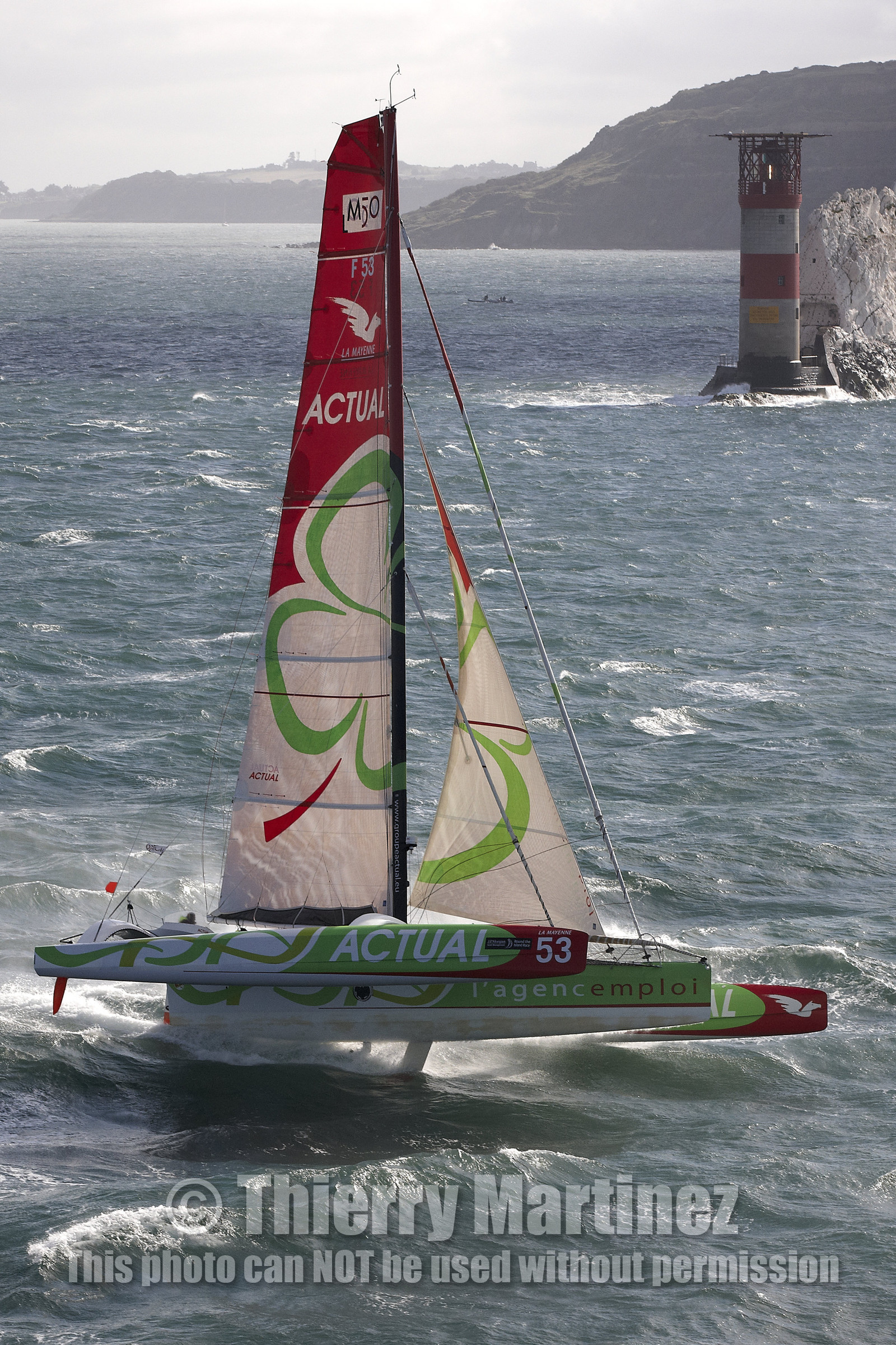 JP Morgan Asset Management Round The Island Race.