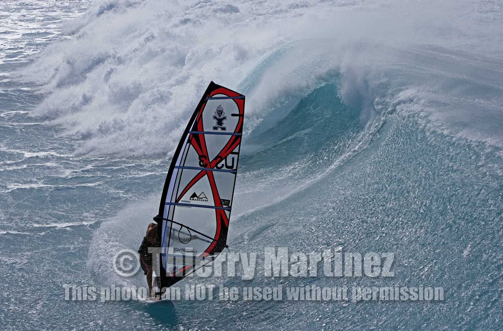 Ho'okipa beach HAWAII - USA . Jan 2007.