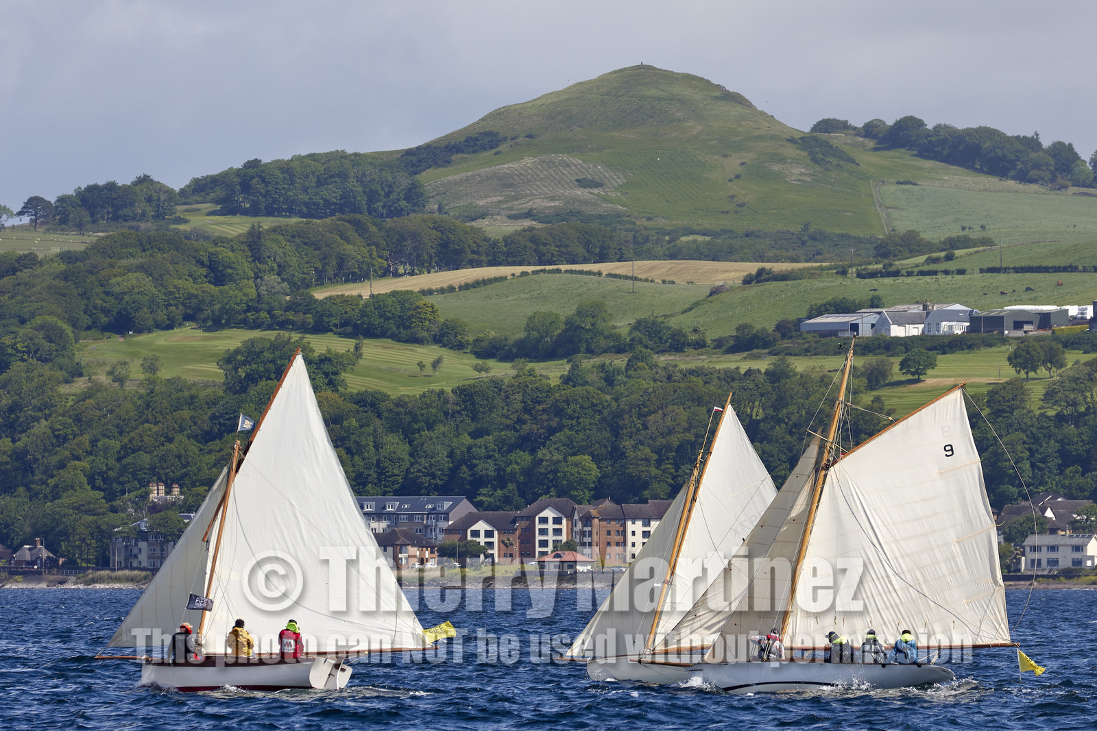 22_17006   © Thierry Martinez.FAIRLIE,SCOTLAND - UK 12th June 20222022 RICHARD MILLE FIFE REGATTA.Day 2 : LARGS to ROTHESAY