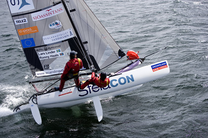 ©ThMartinez. NAGU, Finland, 28 JUNE 2006..Archipelago Raid 2006 (26-30 June 2006) Day 3-  .