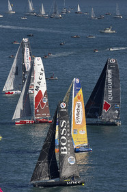 Départ Transat Jacques Vabre 2015.