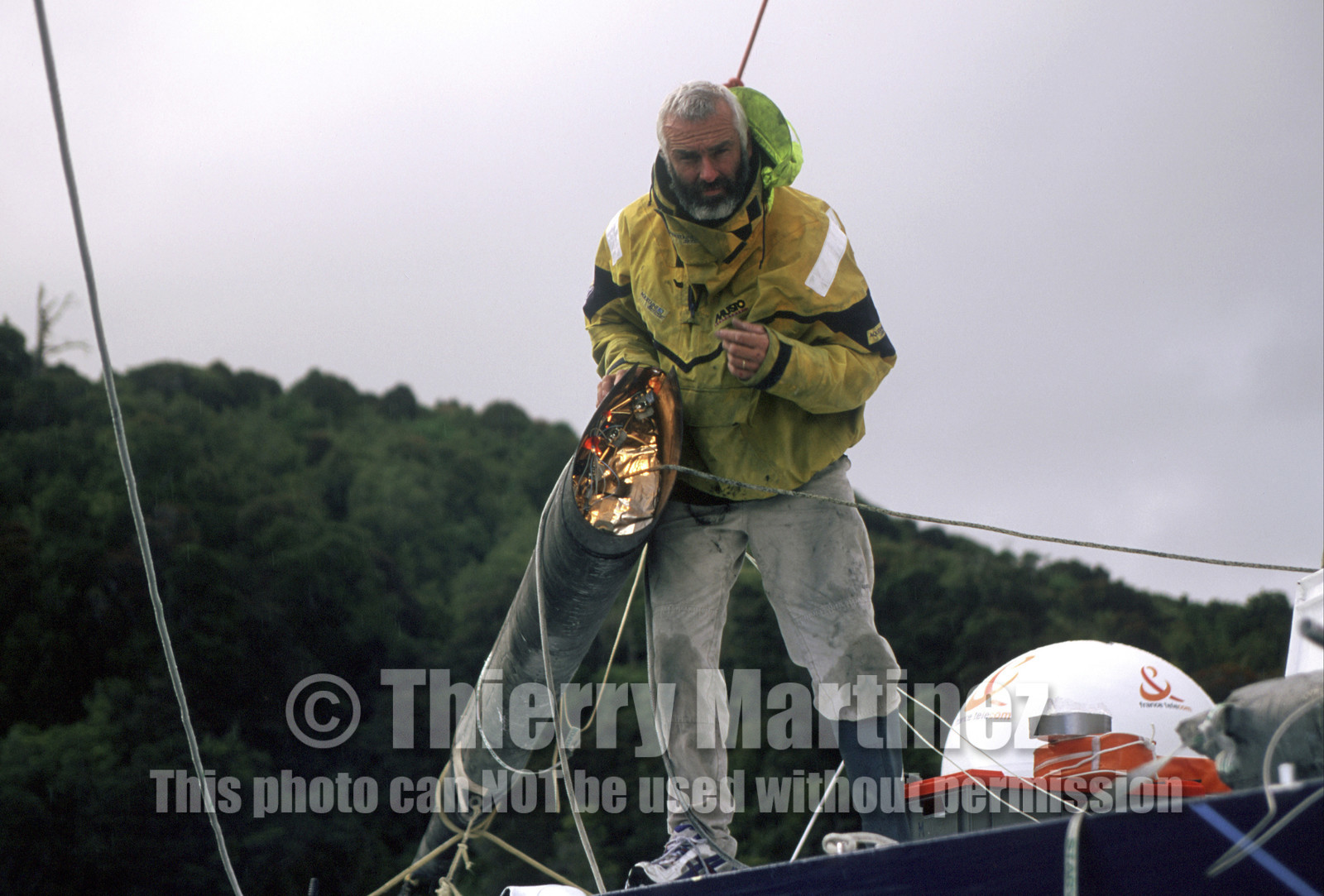 Yves Parlier (FRA) Vendée Globe 2000-01