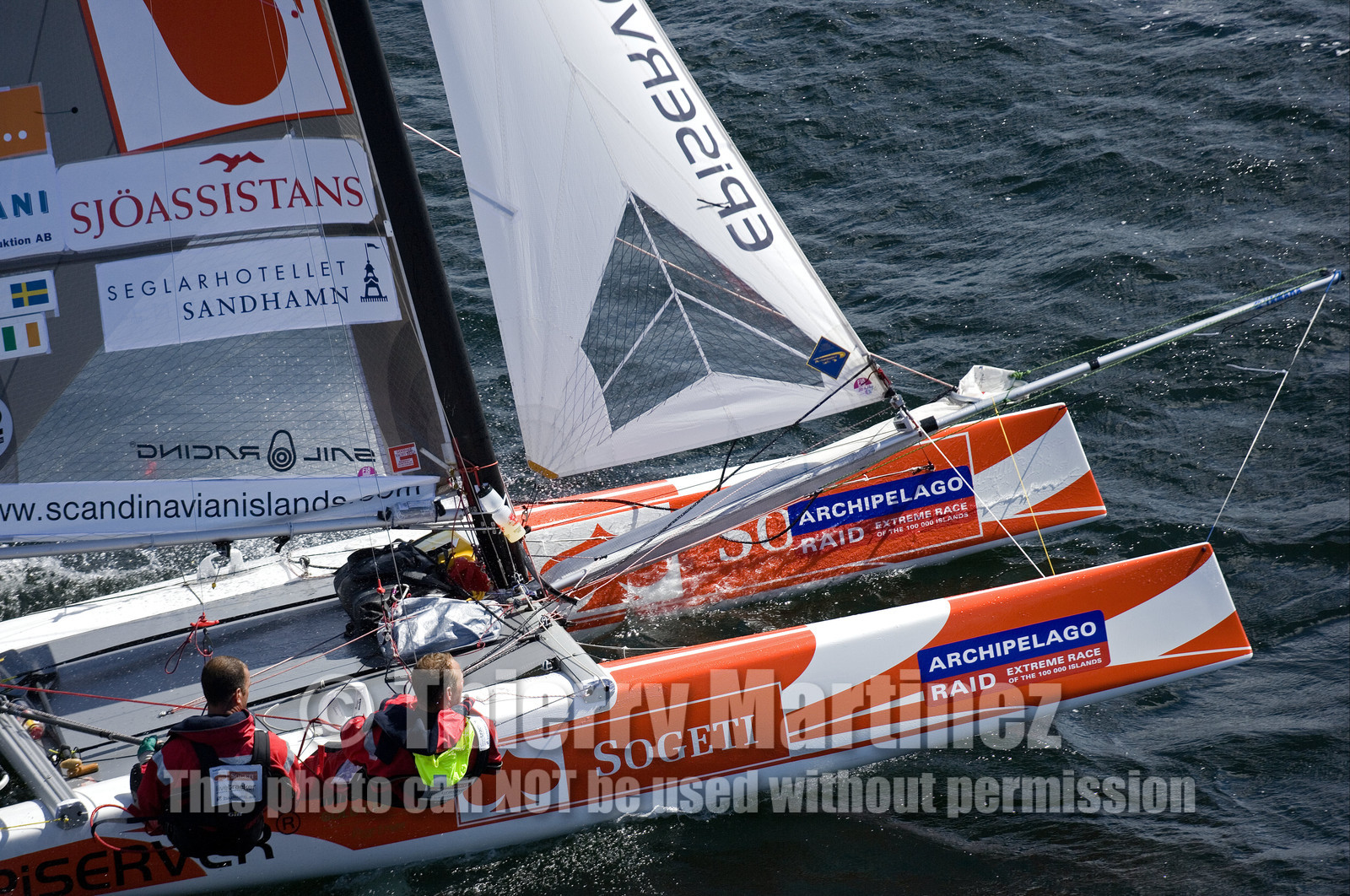 ©ThMartinez. NAGU, Finland, 28 JUNE 2006..Archipelago Raid 2006 (26-30 June 2006) Day 3-  .